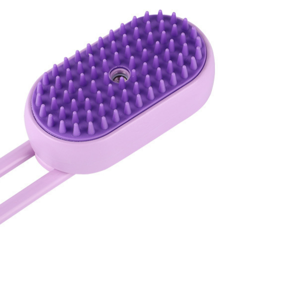 Pet grooming brush