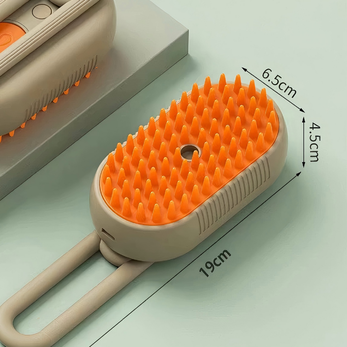 Pet grooming brush