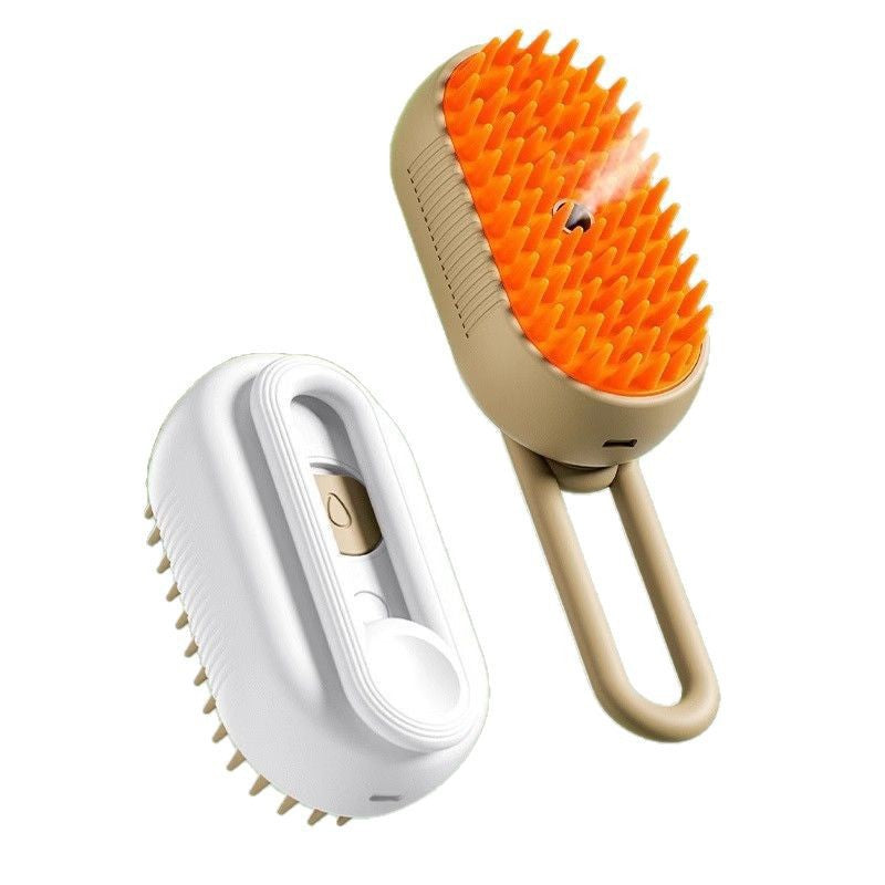 Pet grooming brush