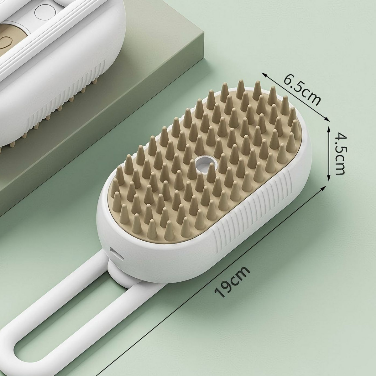 Pet grooming brush